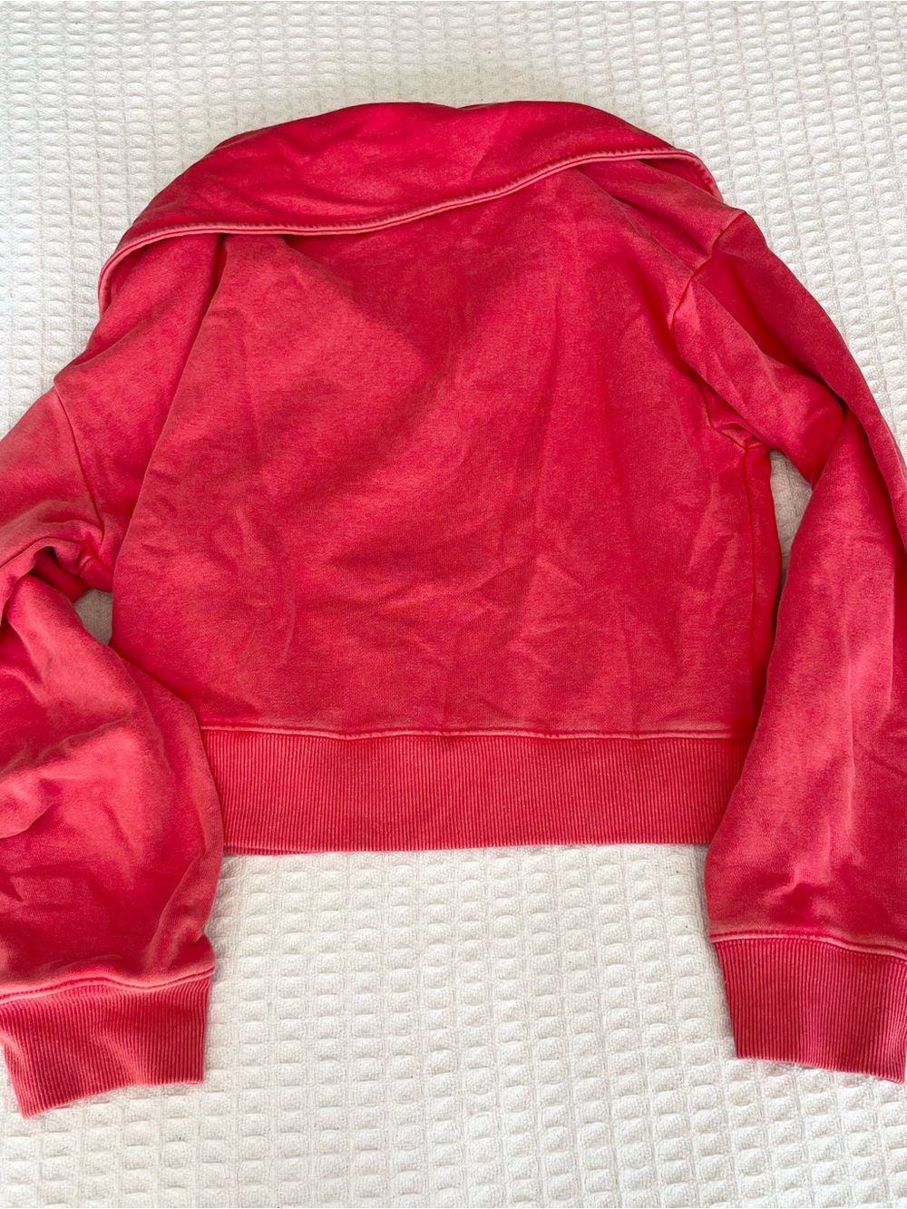 Prince Women's coral Half-Zip pickleball Pullover Sweater size Large - Picture 6 of 6